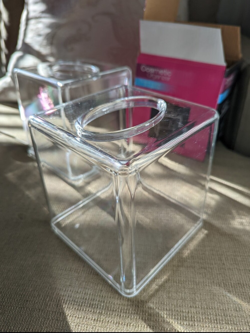Acrylic Tissue Box Set
